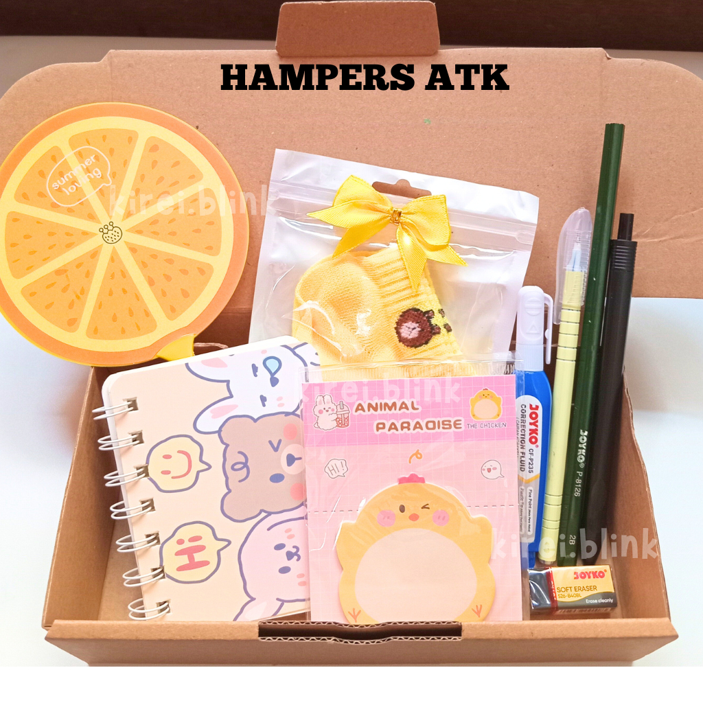 

Paket hampers alat tulis sekolah kado wisuda kenaikan kelas SD SMP SMA atk kado anak ulang tahun