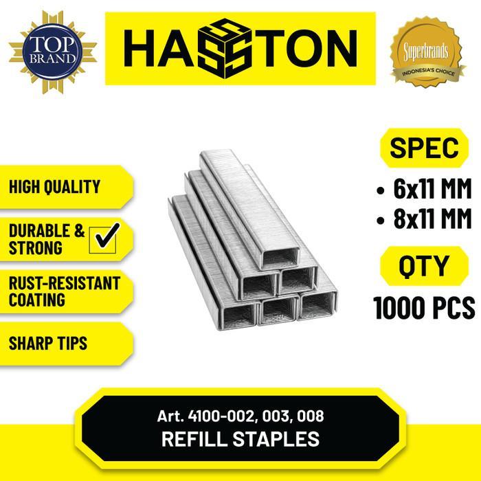 

HASSTON - Isi Staples 6x11mm / Staple Gun Refill (4100-002)