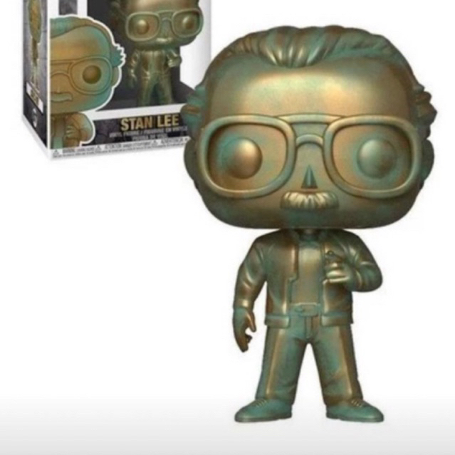 Funko POP Icons Stan Lee Patina #07 (Loose / No Box) 100% Original