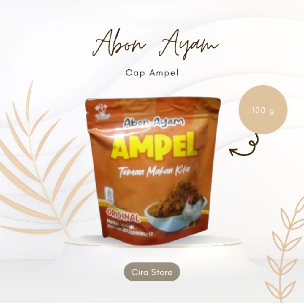 

Abon Ayam Cap Ampel 100 g