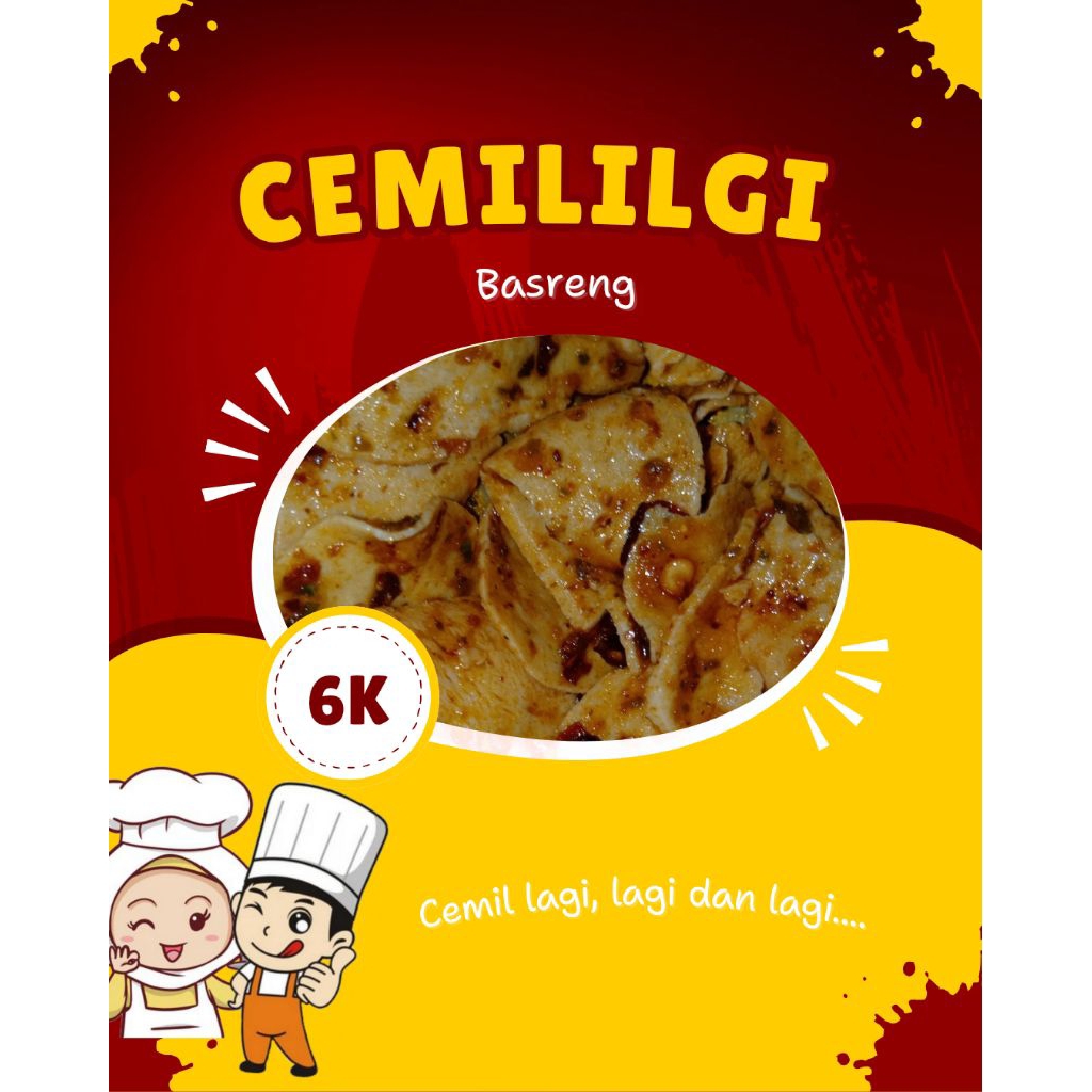 

Basreng Pedas manis gurih cikruh