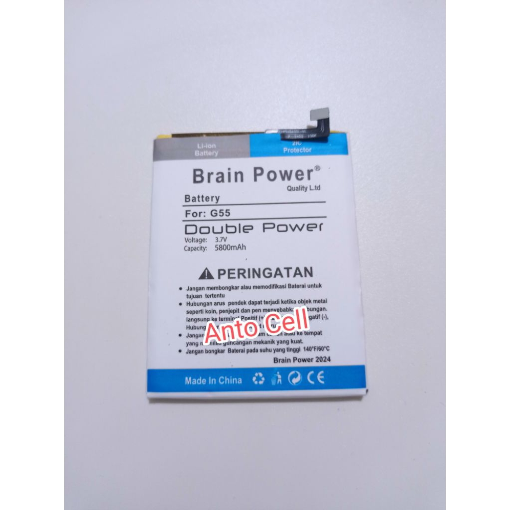 Baterai batre Luna G55 Luna Elevate G 55 double power battery hp