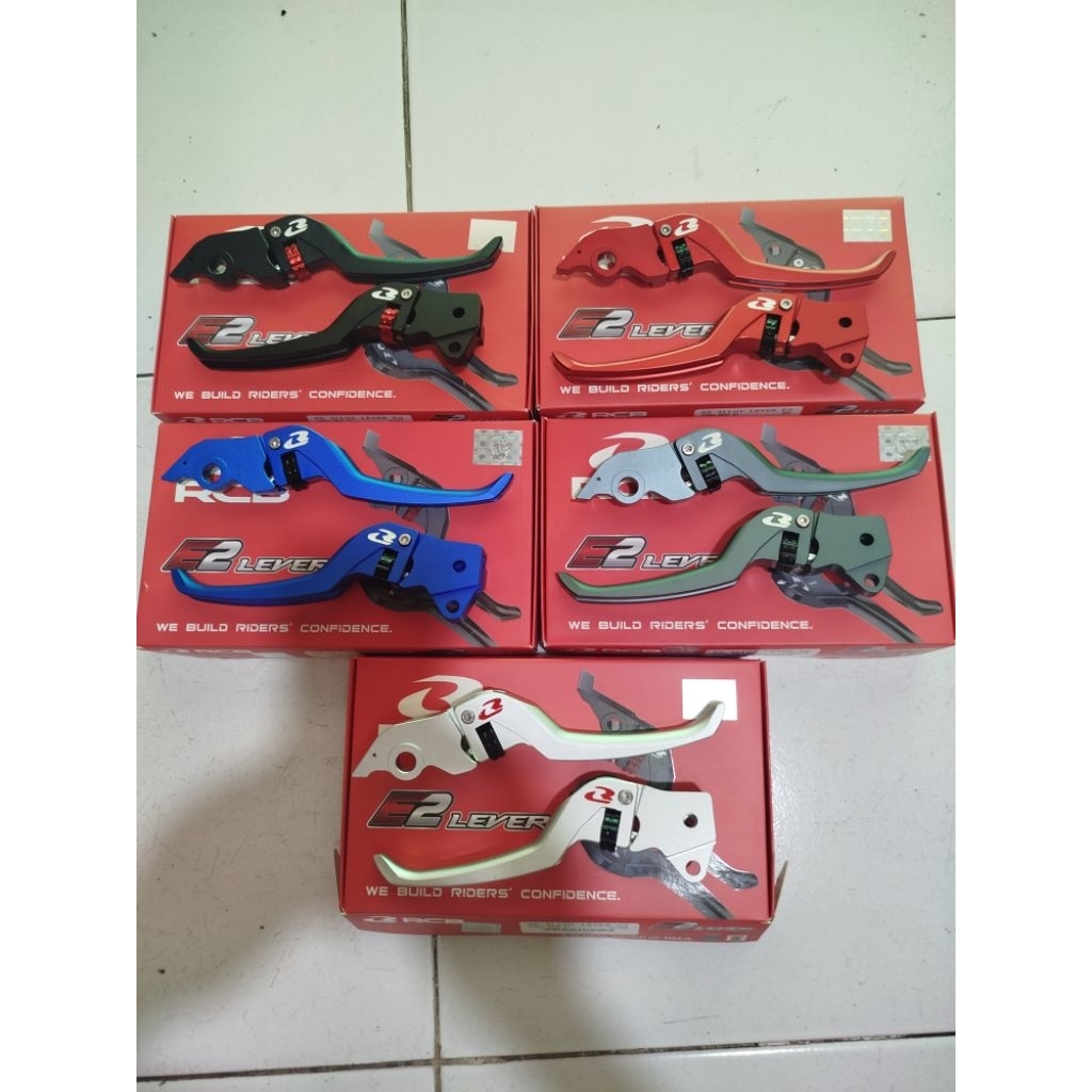Handle rem set rcb e2 buat motor beat fi Scoopy fi Vario 125 / 150 combi brake Vario 110 fi