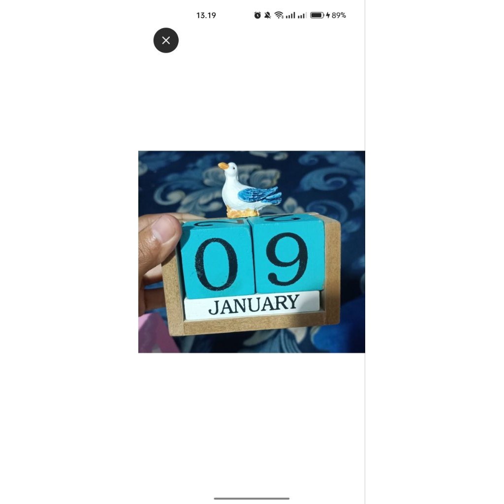 

{HARGA NET} ORI SCOOP Time Decor – Pajangan Kalender Kayu Estetik