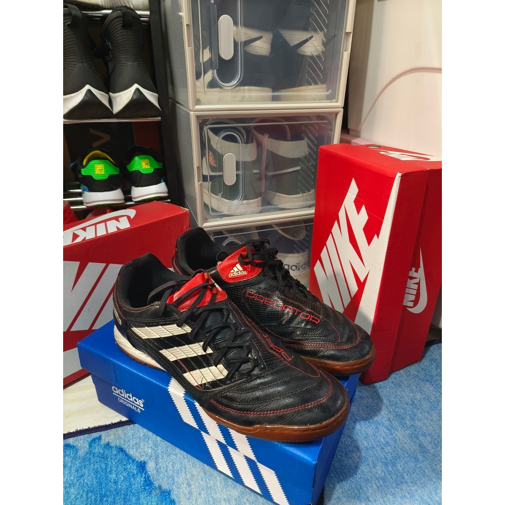 Sepatu Futsal Predator Absolado Original Mini Soccer 44 2/3 Asli Big Size Ukuran Besar Preloved