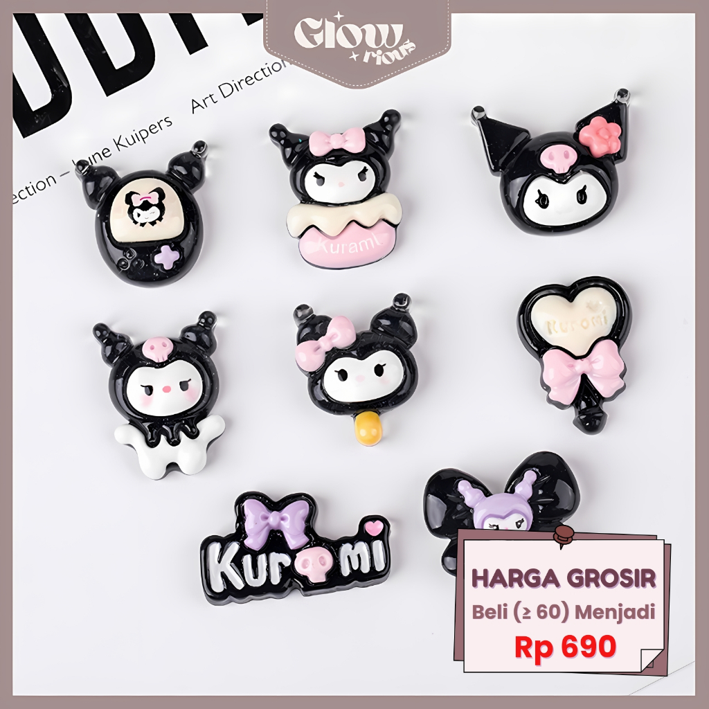 

GR Stiker 3D Clay Per Pcs Stiker Clay Motif Karakter Dekorasi Case Aksesoris Kuku Nail Art Resin DIY