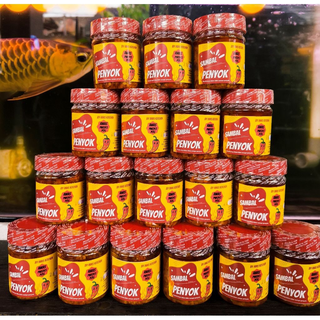 

Sambal Penyok BAWANG, sambal isi 2 botol, sambal rawit asli, sambal HALAL