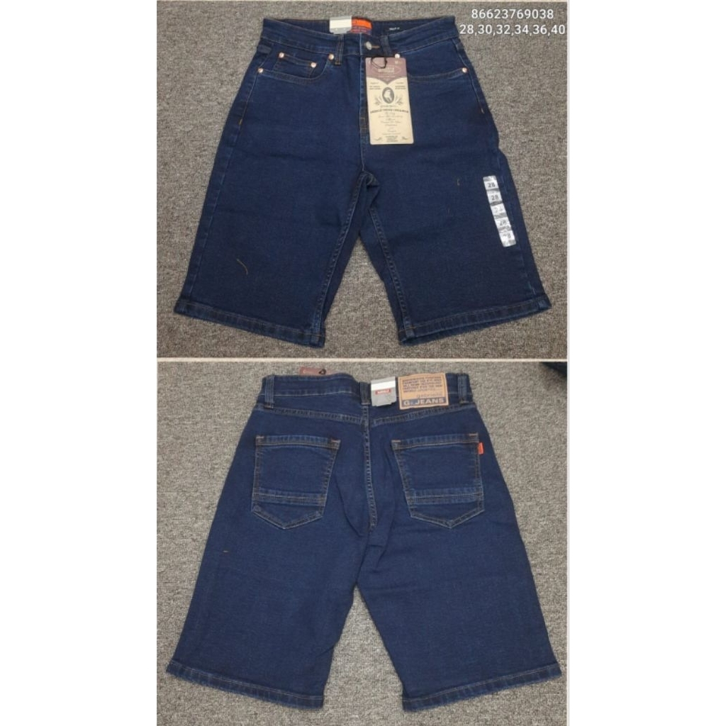 GABRIELLE  CELANA PENDEK JEANS PRIA ORIGINAL