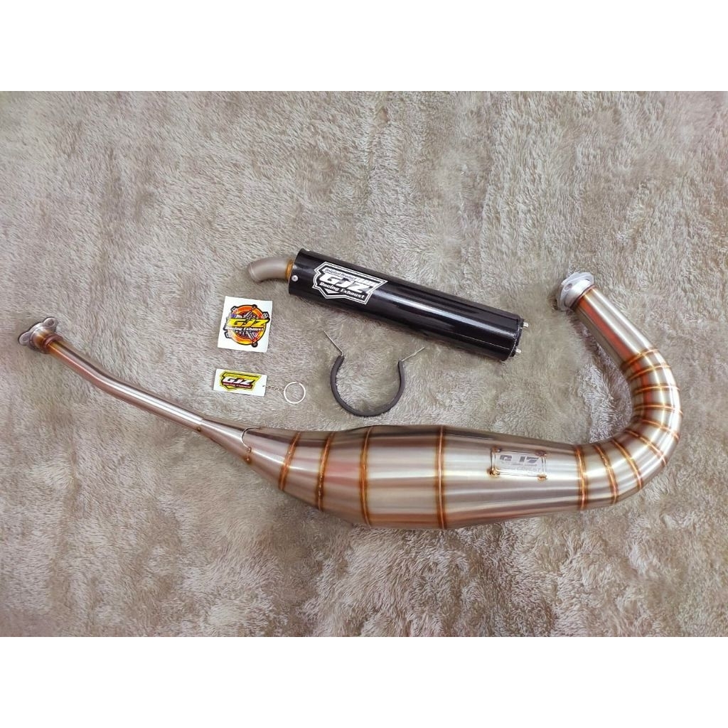 Knalpot Original Gjz Racing Exhaust NINJA R NINJA RR