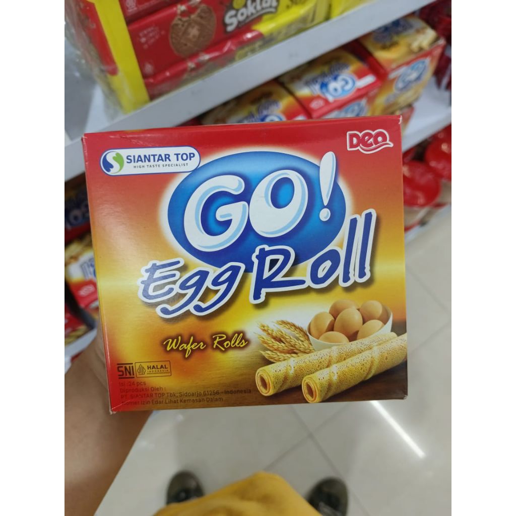 

Deo Go Egg Roll Pack Isi 24pcs