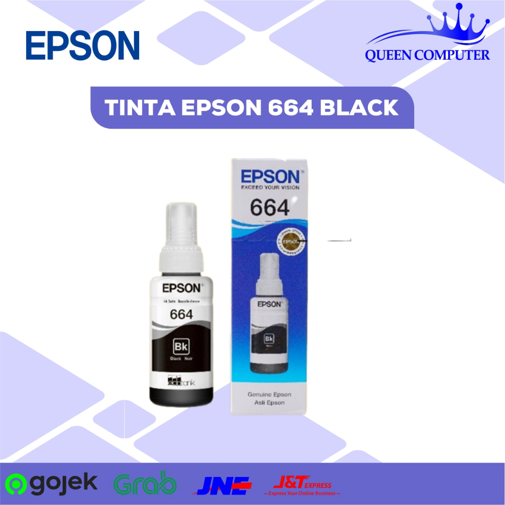 TINTA EPSON BLACK 664 / Tinta Epson 664 BLACK / Tinta Epson 6641 BLACK