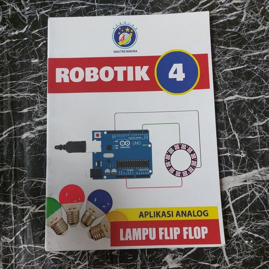 ROBOTIK 4 LAMPU FLIP FLOP