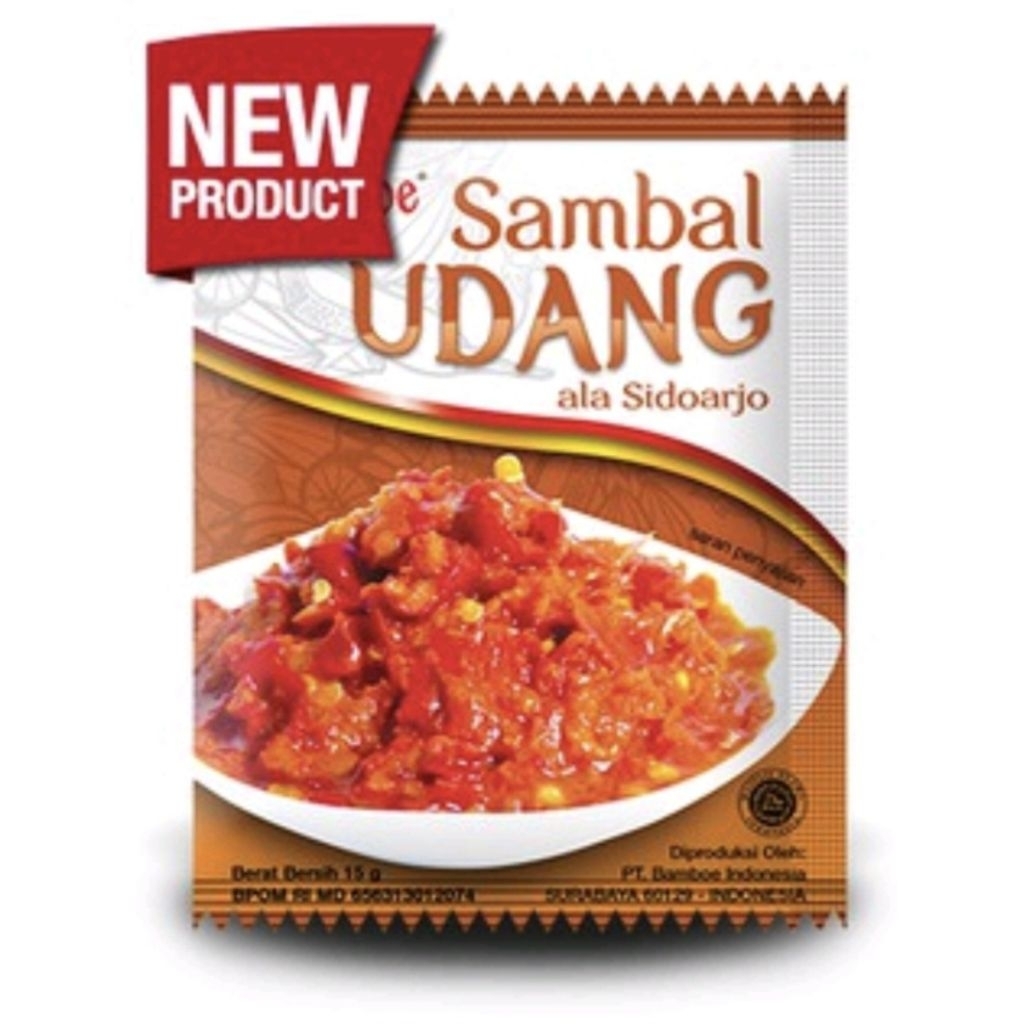

Bamboe Sambal Udang 10 sachet