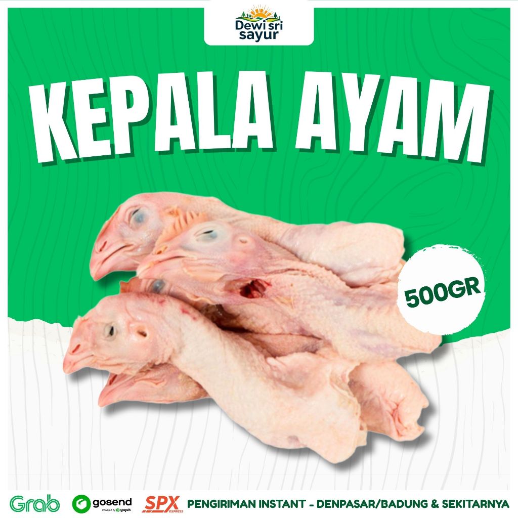 

Kepala Ayam 500gr – Dewi Sri Sayur
