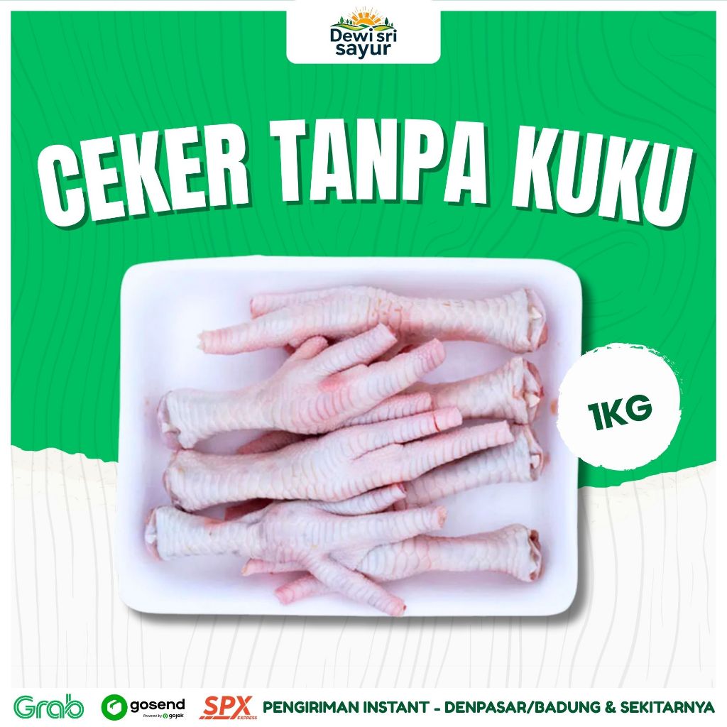 

Ceker Tanpa Kuku 1kg – Dewi Sri Sayur