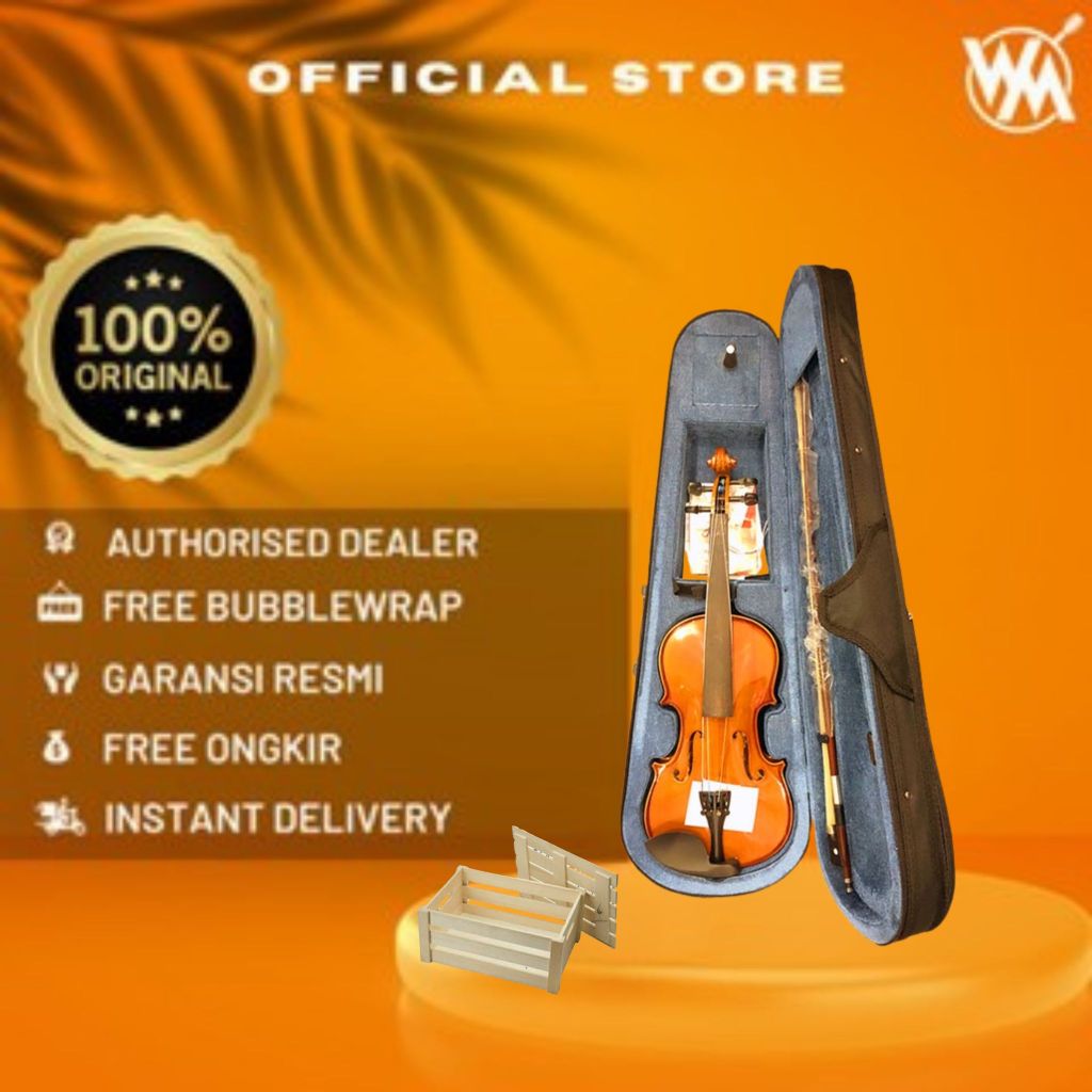 HOFNER VIOLIN OUTFIT AS-045 PACKING KAYU