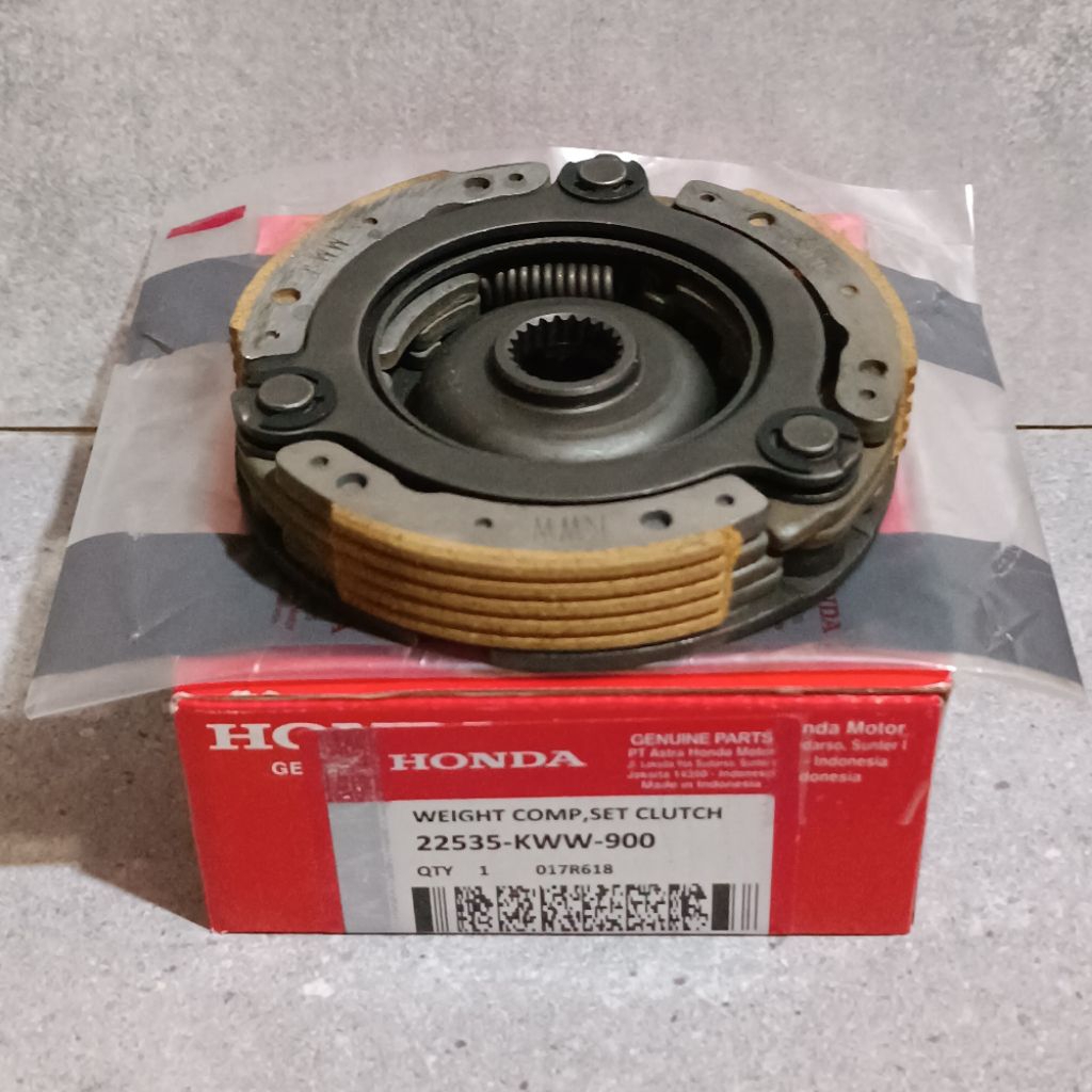 GANDA KOPLING ASSY KAMPAS KOPLING (KWW) MOTOR REVO FI