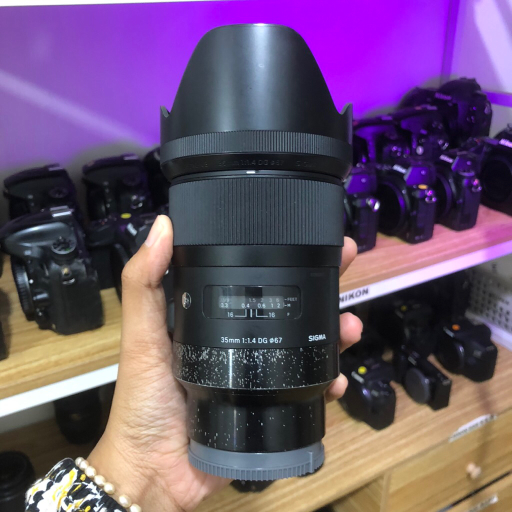 Lensa 35mm f1.4 sigma art sony