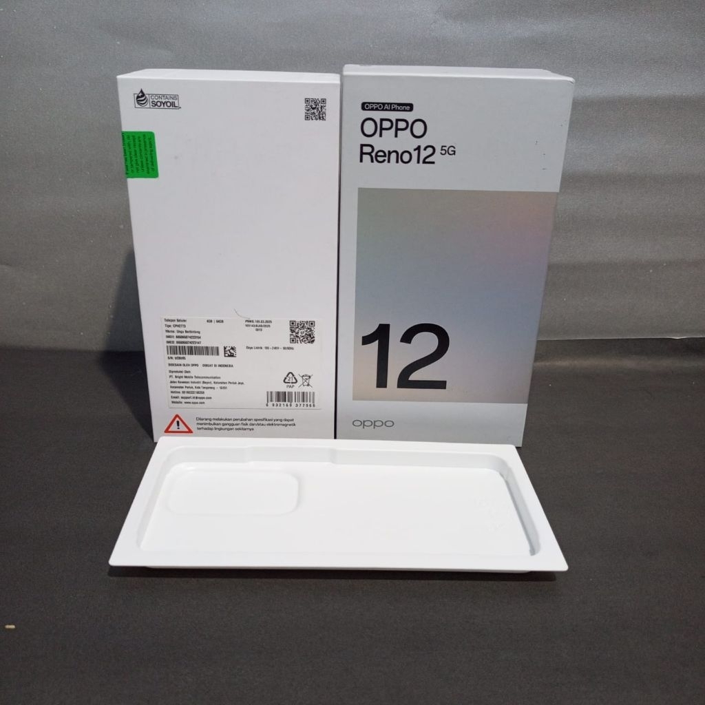 Box hp original Oppo Reno12 5G