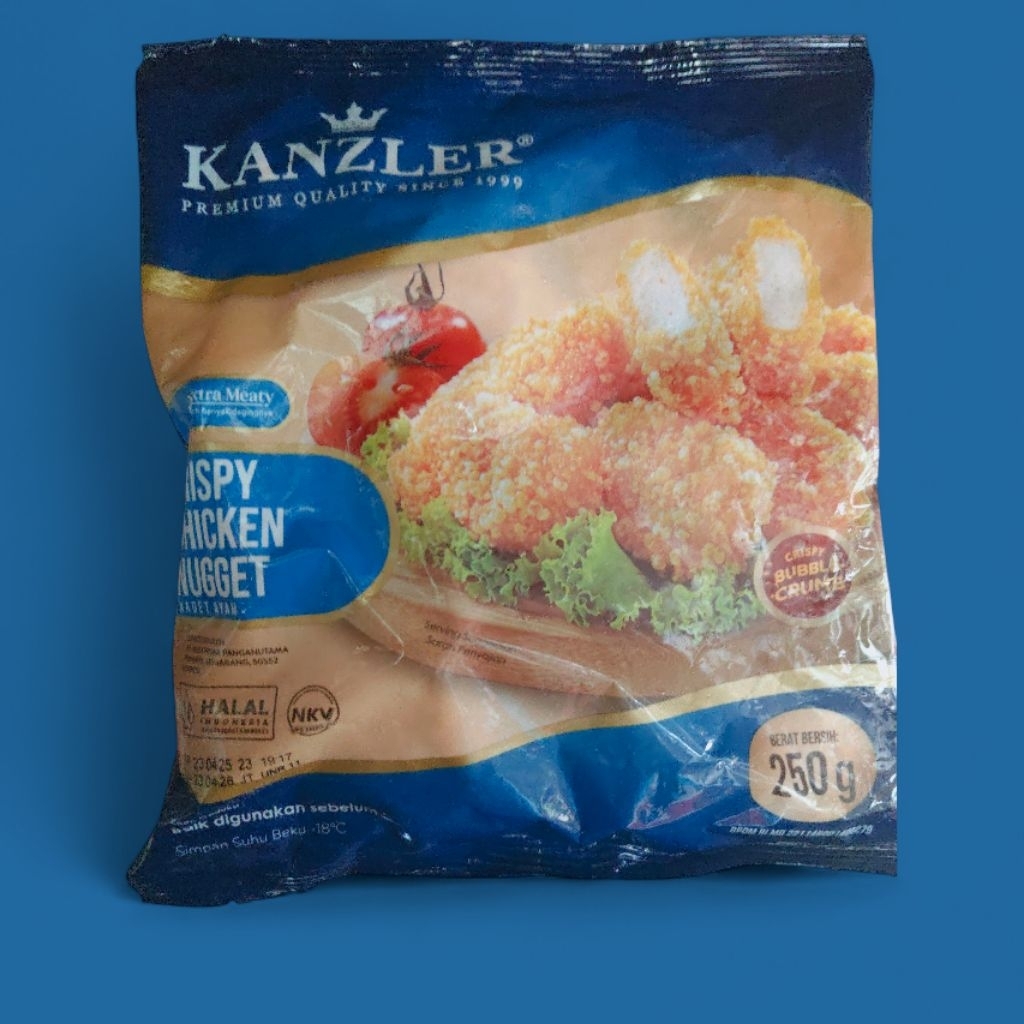 

Kanzler Naget Crispy Chicken Nugget 250gram