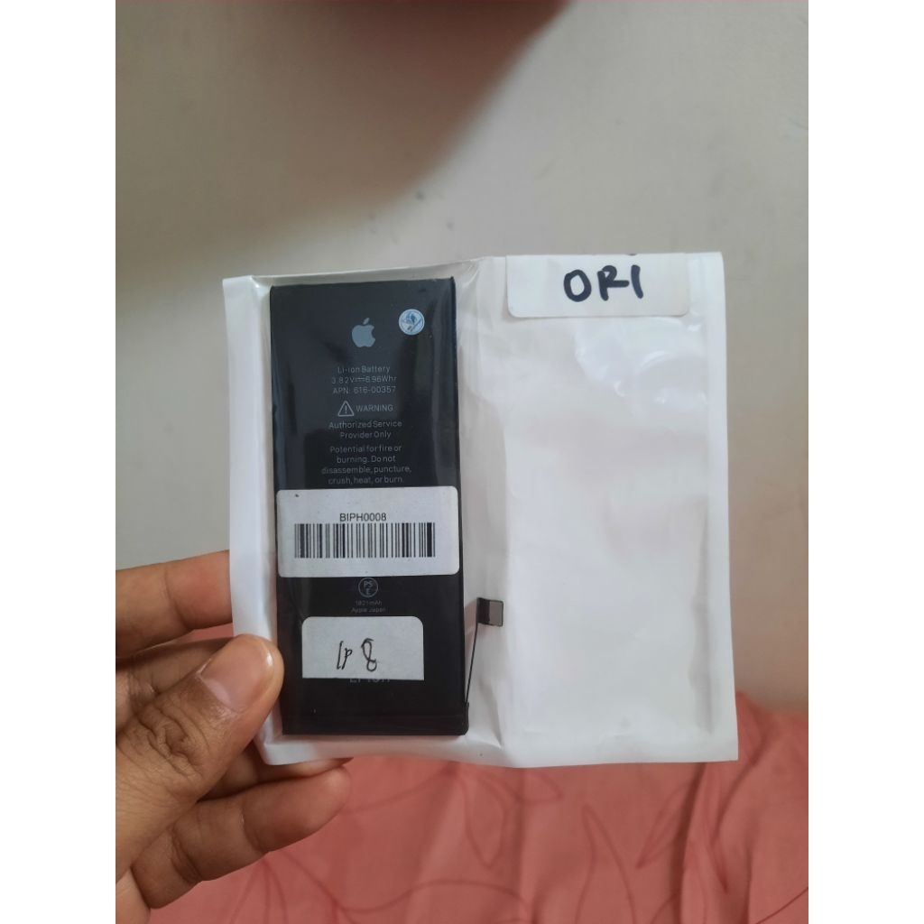 battery baterai apple iphone 8 original copotan
