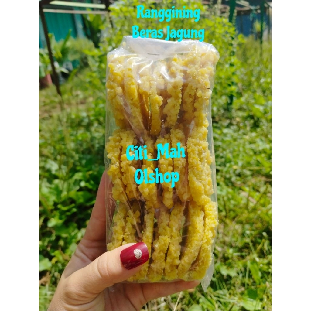 

Rangining/Ranginang Beras Jagung