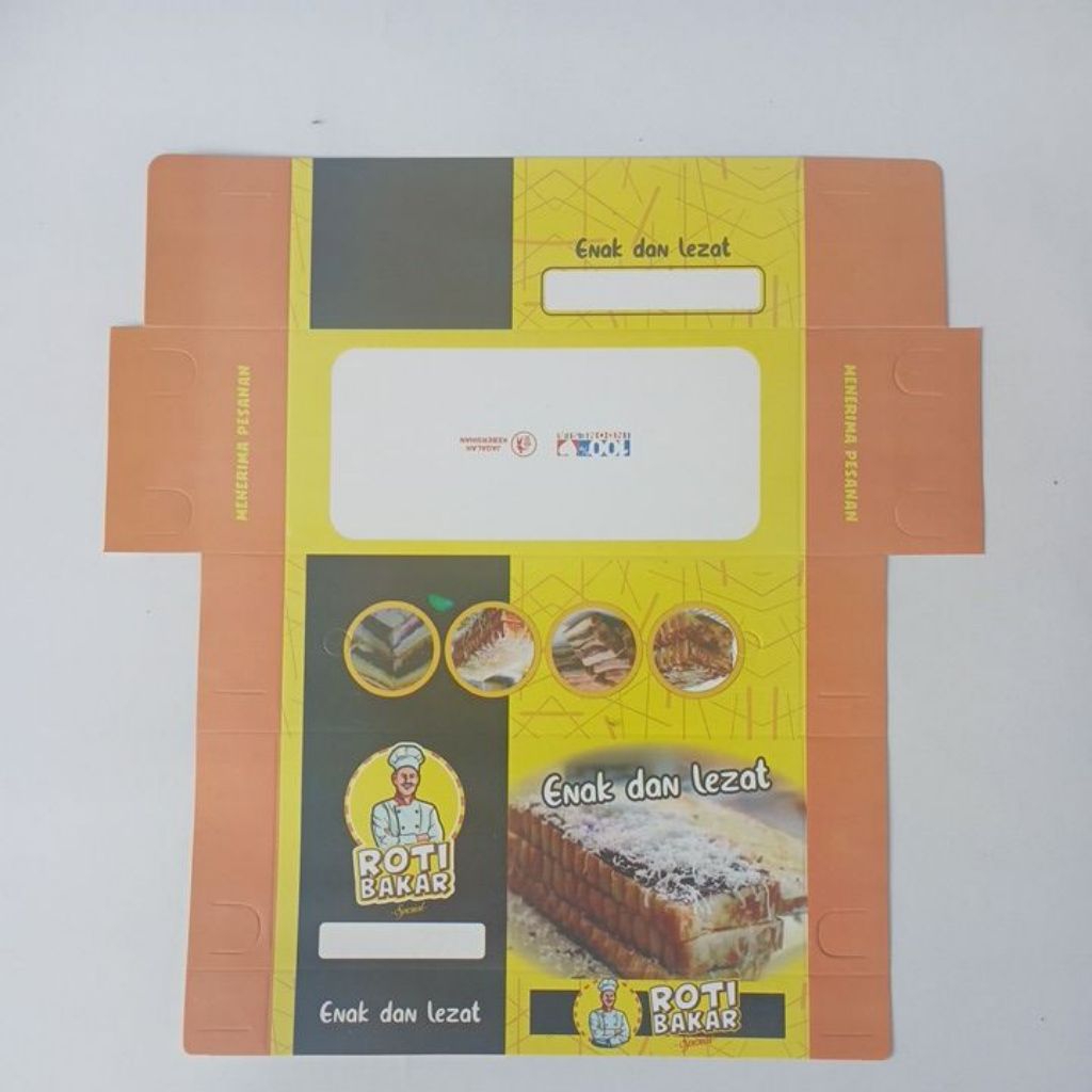 

Dus roti bakar#wadah roti bakar#kemasan roti bakar 1 pack isi 50 lembar