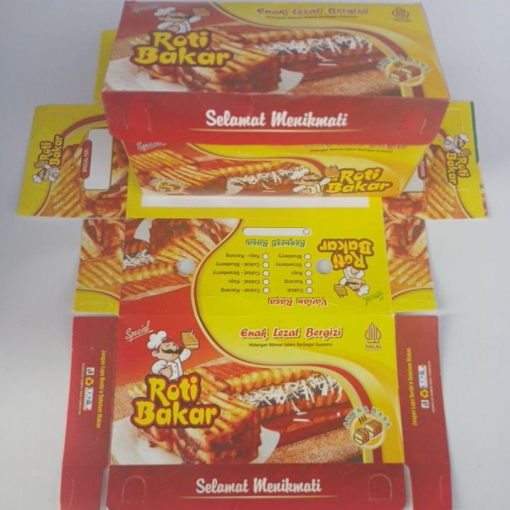 

Dus roti bakar#wadah roti bakar#kemasan roti bakar#1 pack isi 50 lembar