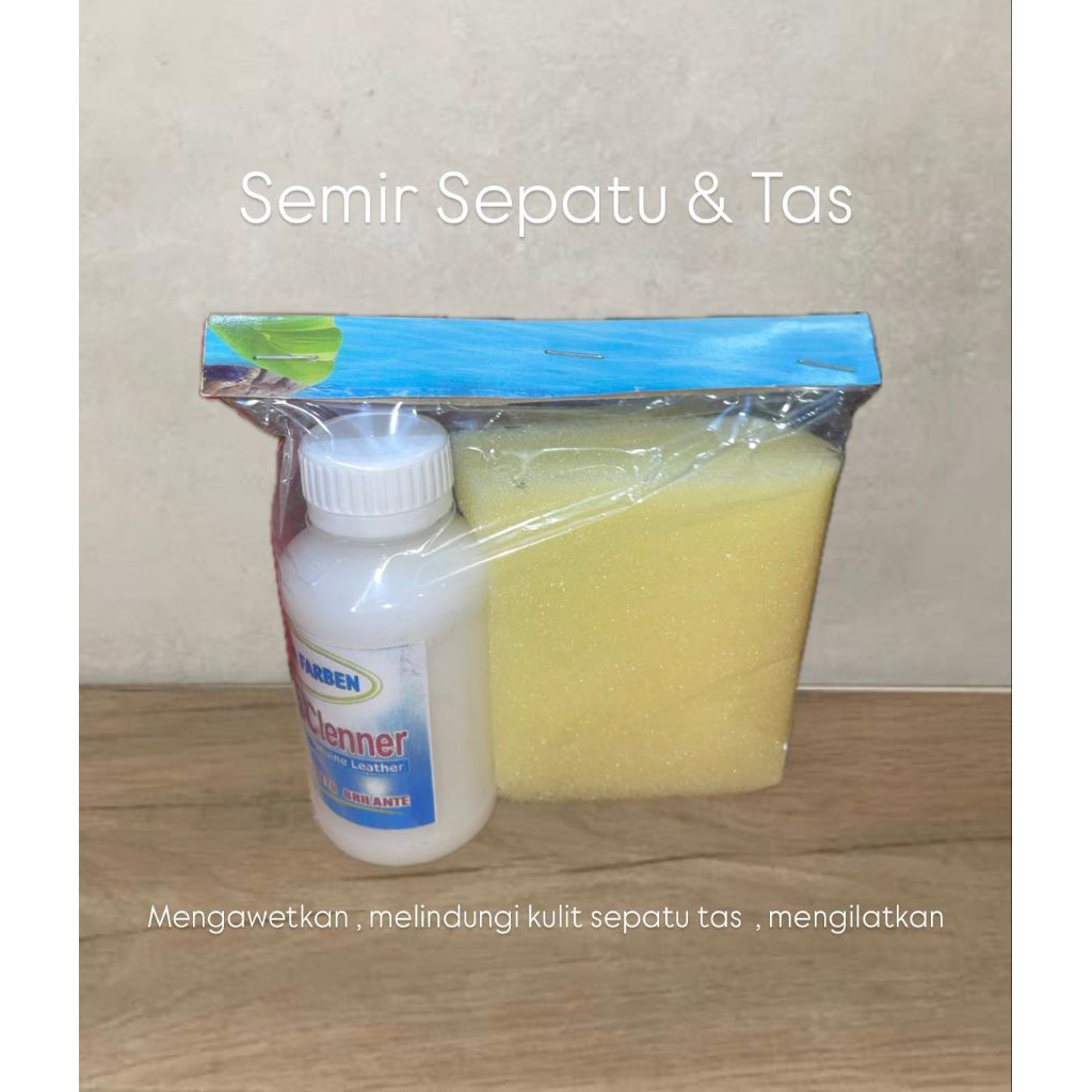 SEMIR Sepatu & Tas kulit netral ( SEMUA WARNA )