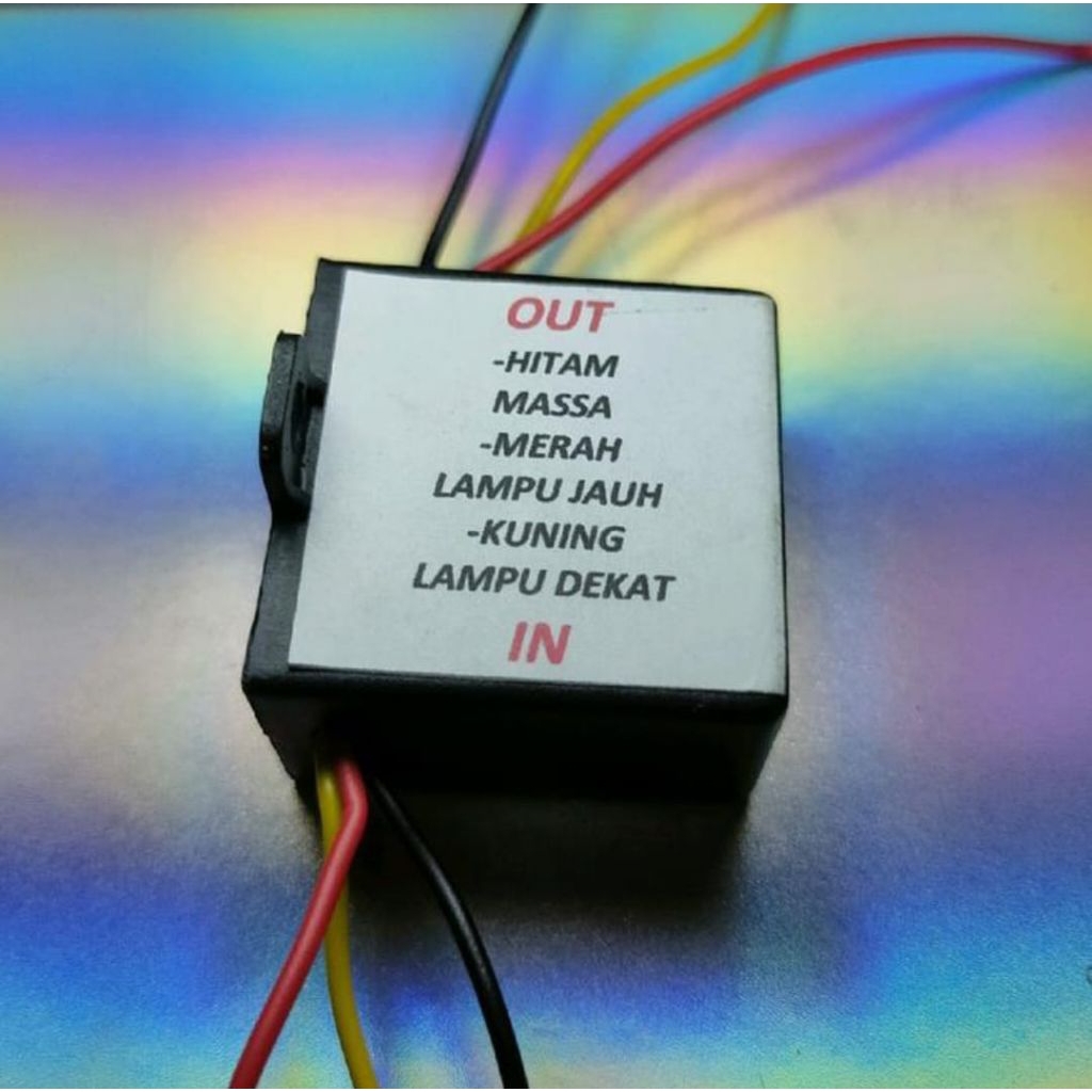 Relay projie projector Bi LED lampu sorot Tembak Relay Set Mobil Motor