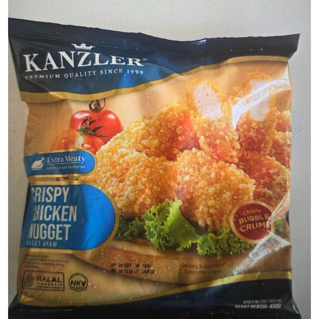 

Kanzler Crispy Chicken Nugget 450gr