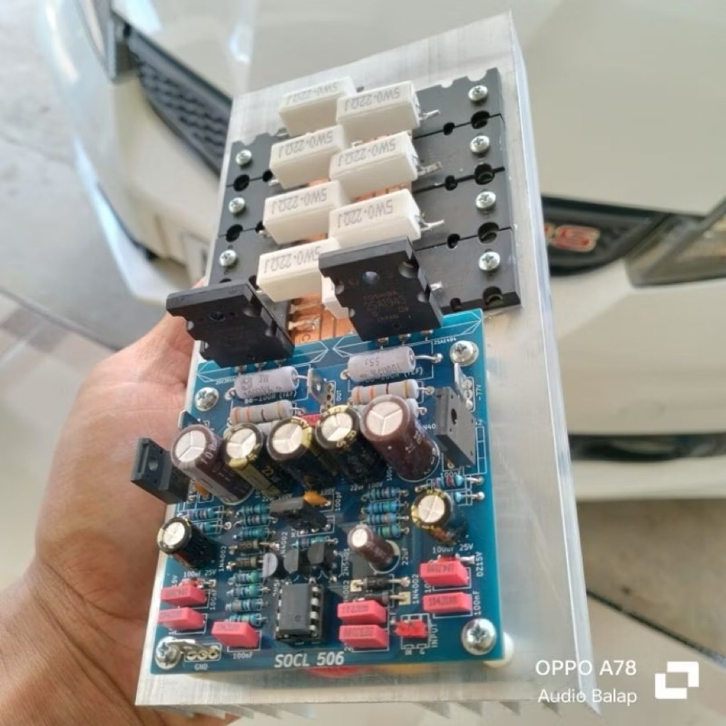 Driver power socl 506 tef balap Original komponen cocok untuk sound rumahan/lapangan