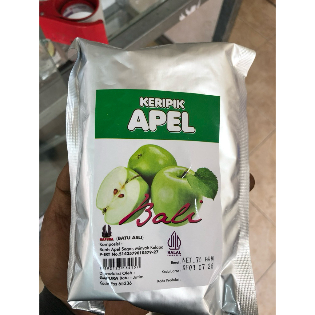 

Keripik Apel Nangka Mangga Nanas Pisang Salak Khas Asli Kota Batu Malang 250gr