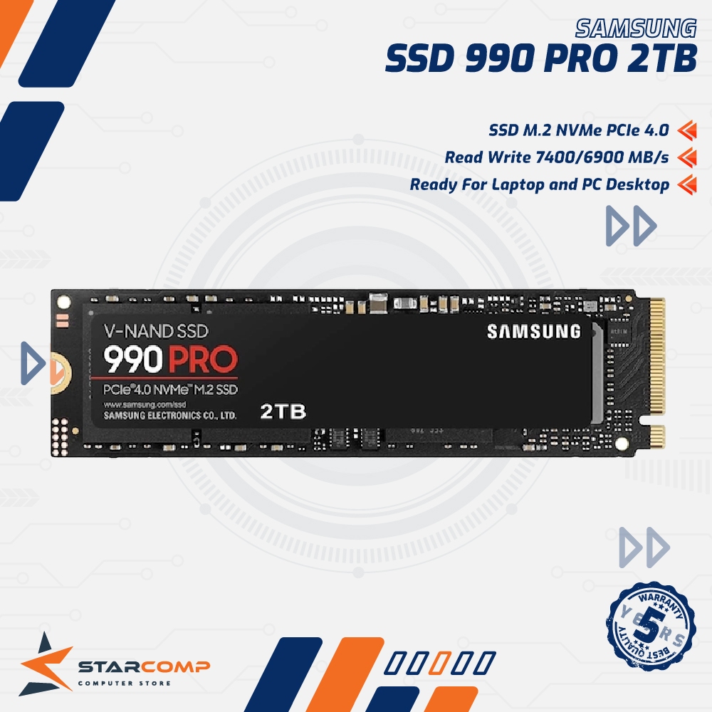 SSD SAMSUNG M2 2TB 990 PRO NVME