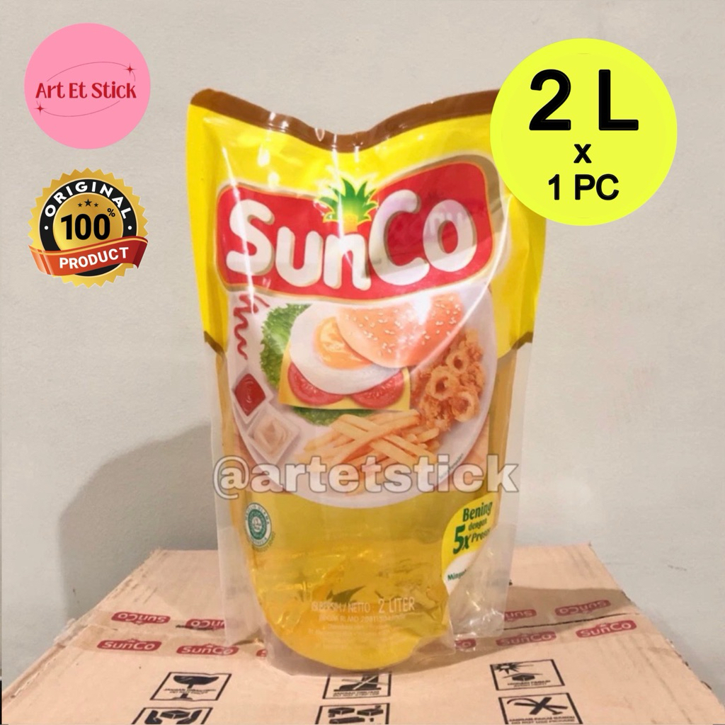 

Minyak Goreng Sunco Refill 2 Liter Pouch Bening Dan Krispi