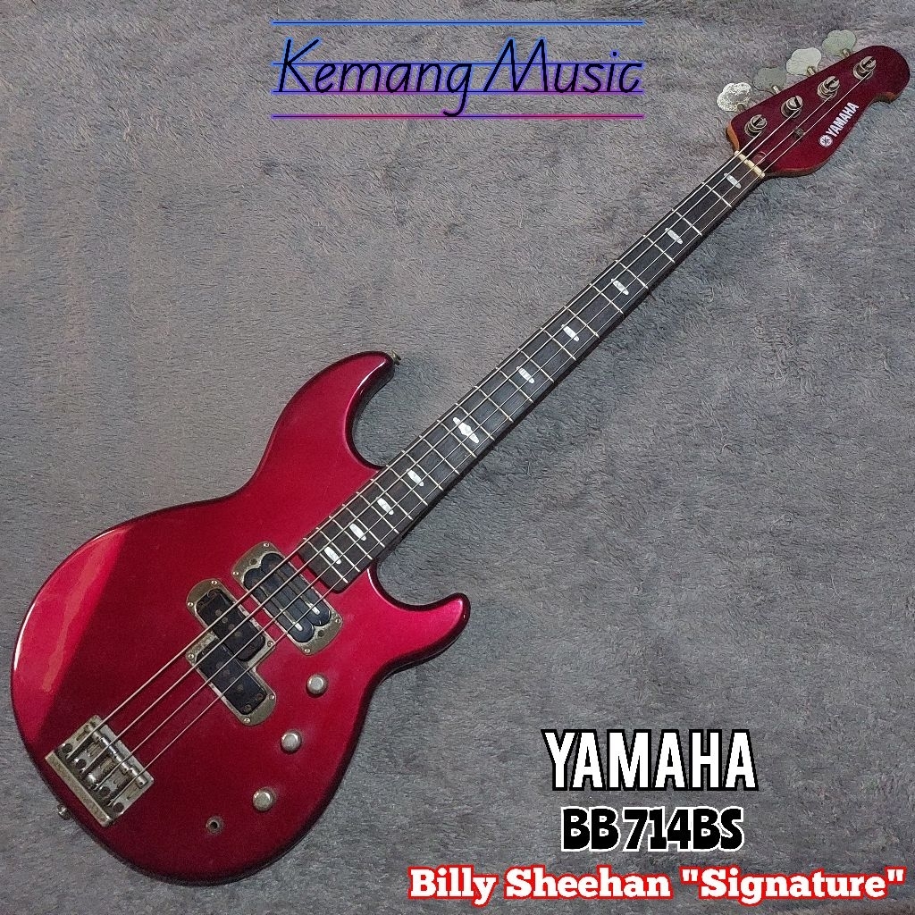 bass bekas original yamaha bb714bs billy sheehan signature