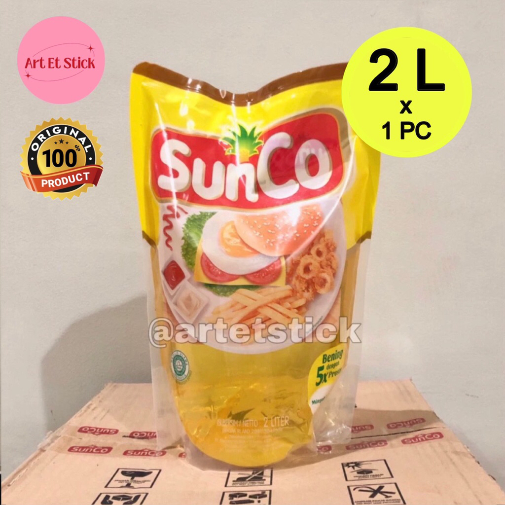 

Minyak Goreng Sunco Refill 2 Liter Pouch Bening Dan Krispi