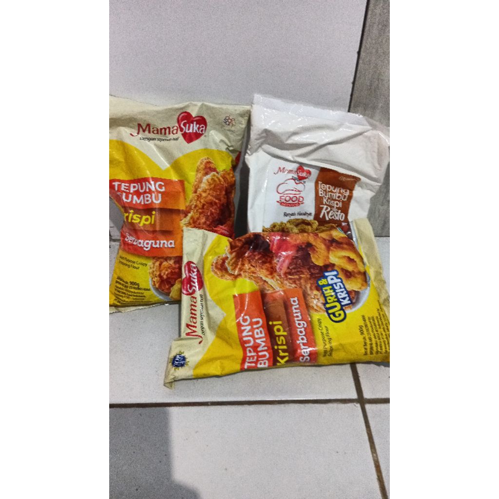 

Promo tepung bumbu Mama suka 900gram