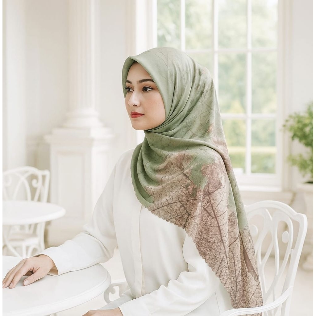 PROMO / TEAKA SAGE / JILBAB VOAL PREMIUM / GROSIR HIJAB / HIJAB SEGI EMPAT / VOAL MOTIF PREMIUM / DE