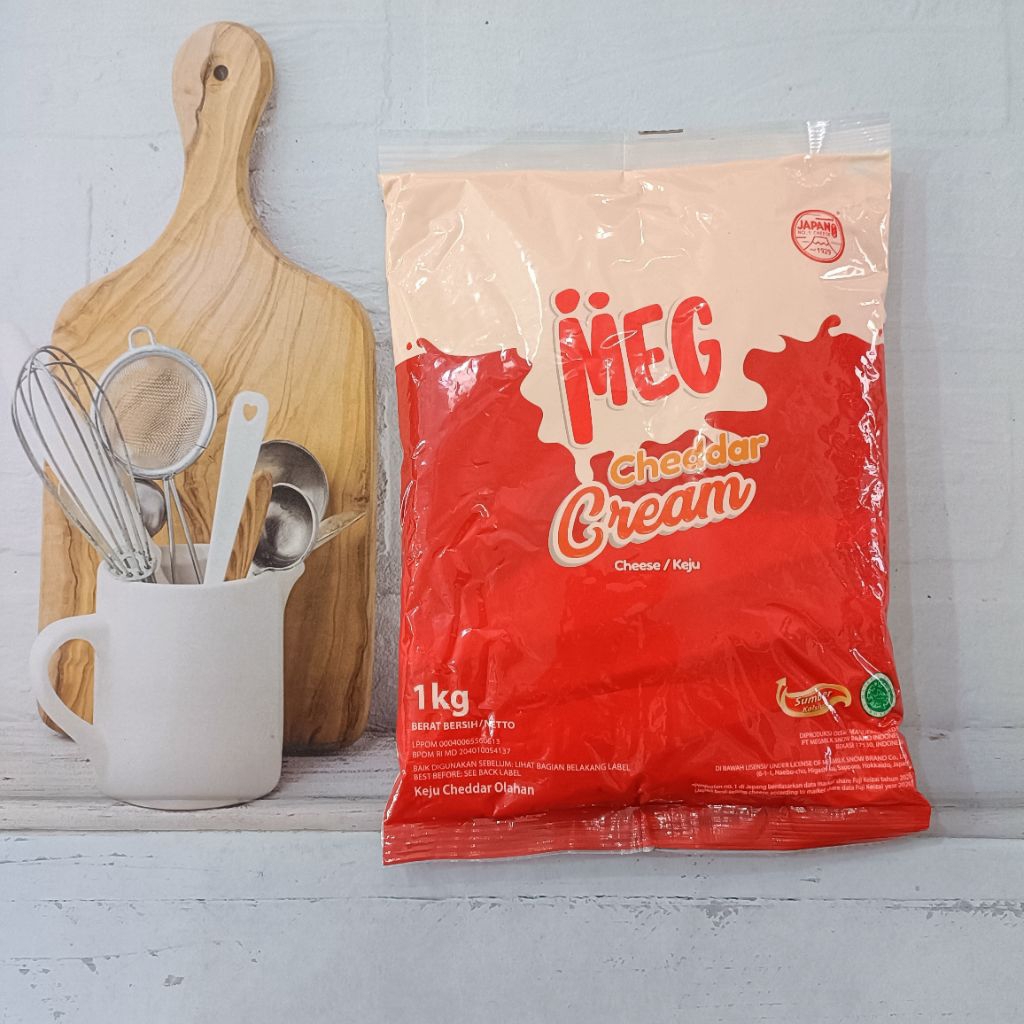 

MEGS CHEDDAR CHEESE CREAM ( 1KG )