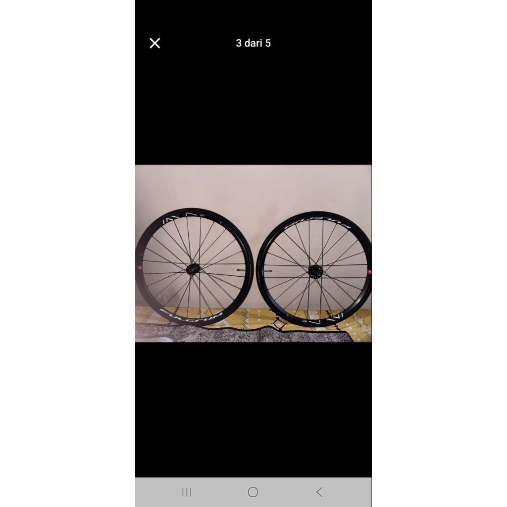 Fulcrum wheelset racing 7 DB