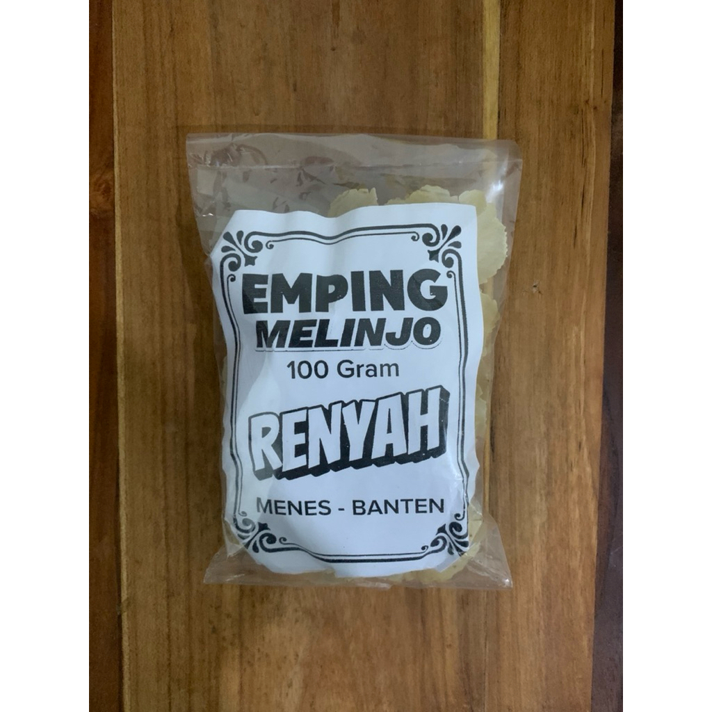 

Emping Melinjo Menes Asli Banten