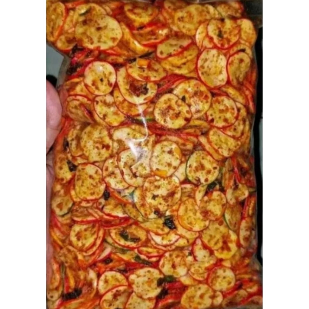 

Kerupuk Seblak Bantet Pedas Daun Jeruk