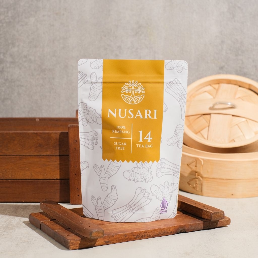 

NUSARI TEH RIMPANG 100% MURNI || TANPA GULA