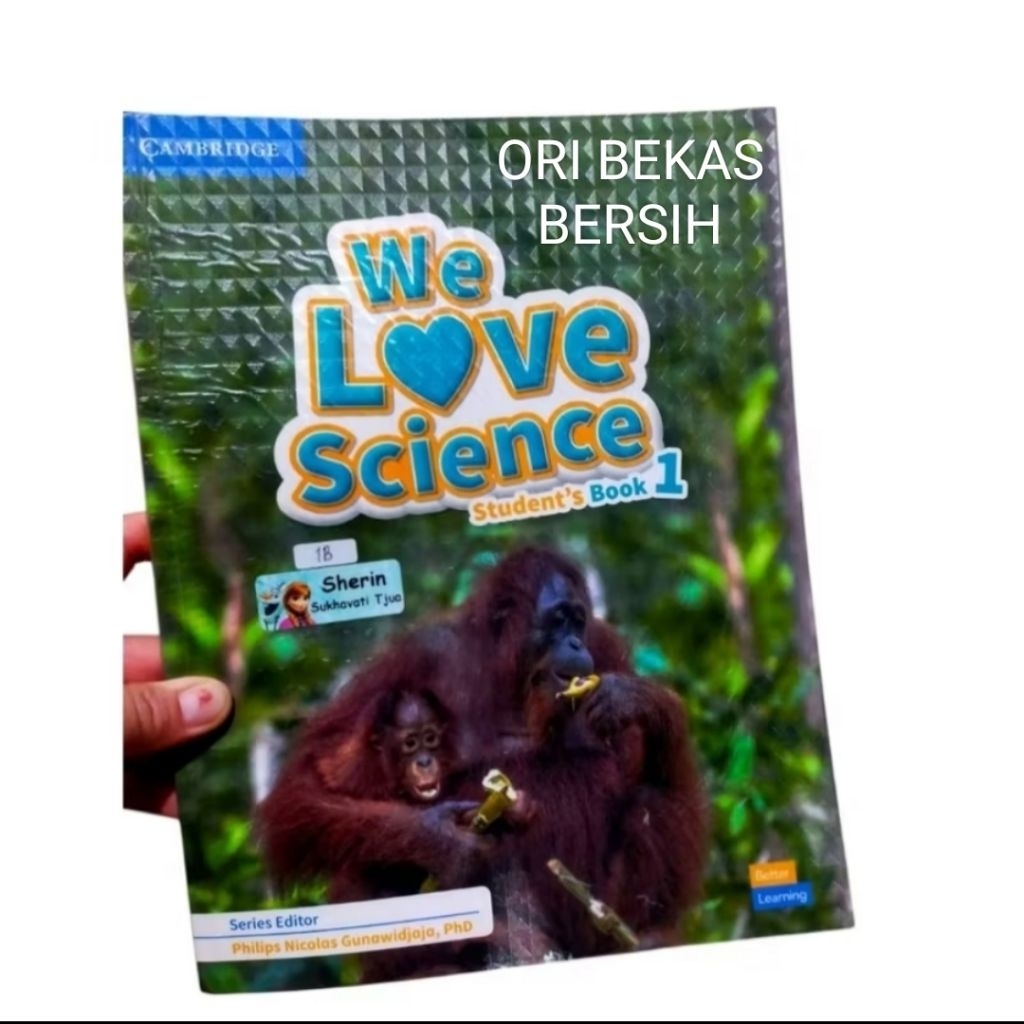 CAMBRIDGE WE LOVE SCIENCE STUDENT 'S BOOK 1.
