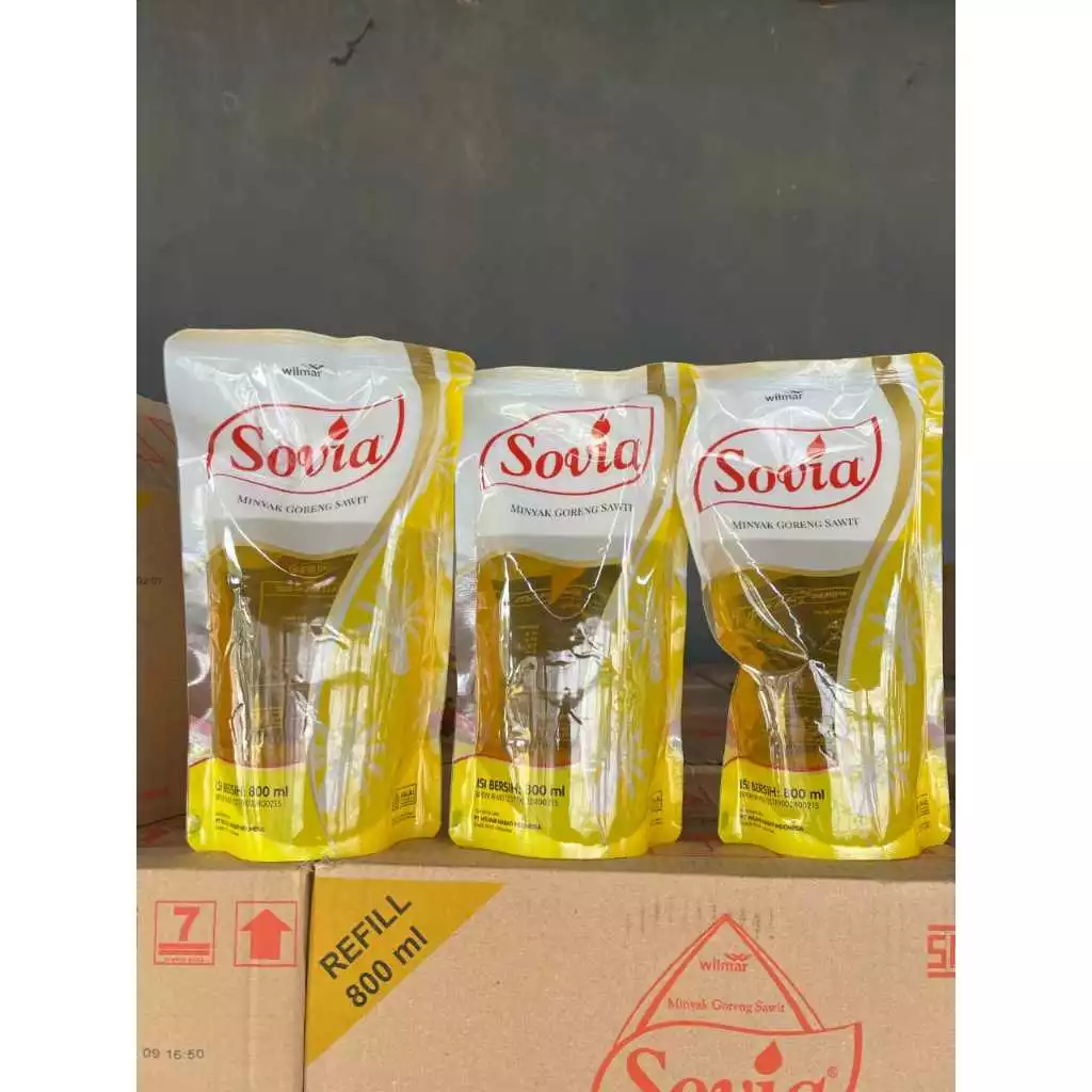 

(PASURUAN - INSTAN & CARGO)- MINYAK GORENG SOVIA 800ml