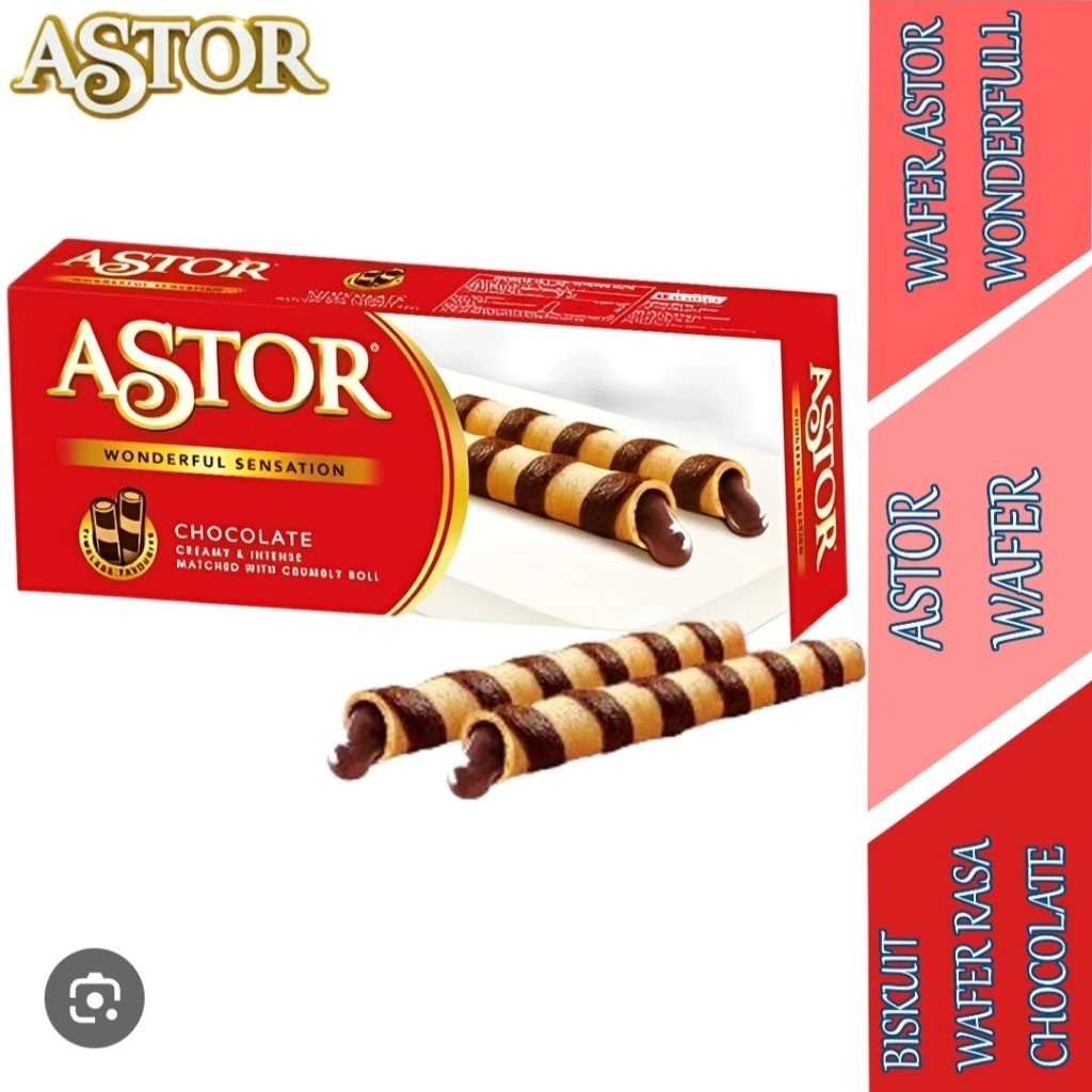 

ASTOR WAFER WONDERFULL SENSATION CHOCOLATE 150GRAM