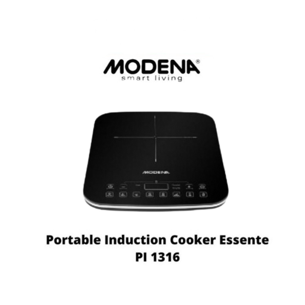 Kompor listrik induksi modena 1 tungku PI 2316 / PI2316
