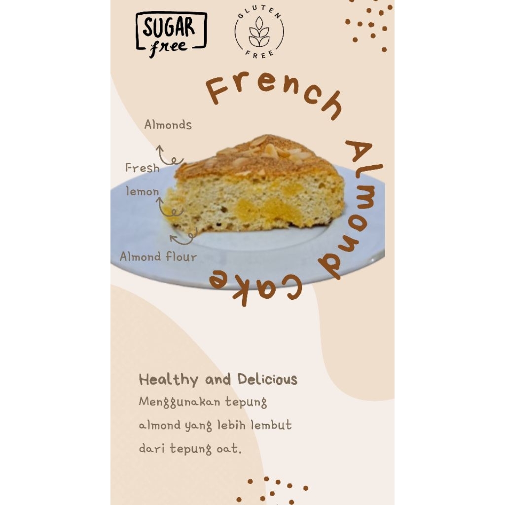 

open po french almond cake