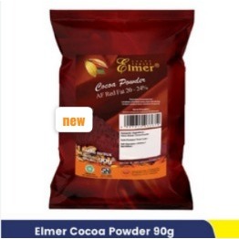 

Elmer Cocoa Powder African Black 10-12% Sachet 90gr | Cokelat Bubuk Elmer 90 gr
